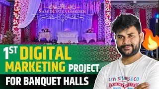 First Banquet hall Digital Marketing Project - Online Marketing plan for Banquet Hall