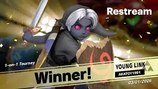 [#26]🔥Smash Bros Ultimate: 1-on-1 Online Tourney!🔥