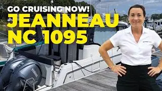 This $365K Jeanneau Cruises at 37 Knots with Twin 300HP Yamaha