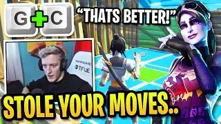 Tfue LEARNS FaZe Sway Tricks & DESTROYS Pro in 1v1...