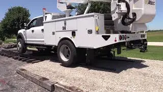 Learn How Mitchell 3333 Undercar Rail Gear is installed on Ford F-550 Rail Gear | Mitchell Rail Gear