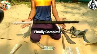 katana making with wood 🇮🇳 |wooden katana training at home |wooden katana making| &reg; I