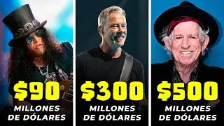 🎸 LOS MEJORES GUITARRISTAS RICOS DE TODOS LOS TIEMPOS