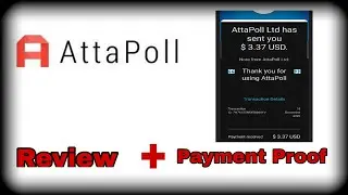 AttaPoll Review + Payment Proof (Short Surveys High Incentives)