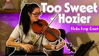 Too Sweet - Hozier (instrumental viola loop cover)