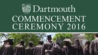 Dartmouth College Commencement 2016