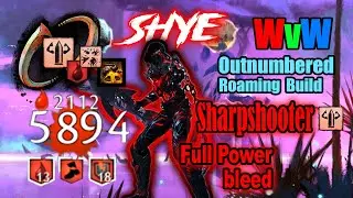 GW2 - A build to mess up your opponents with - Build Showcase | Full Power SHARPSHOOTER BLEEDING