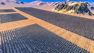 25.000 FOOTMEN vs 10.000 DWARVEN CAPTAINS - Ultimate Epic Battle Simulator UEBS
