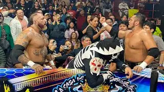 Triangular estelar L.A Park Vs Demonio Infernal Vs Hijo del Pirata Morgan con The King Phantom