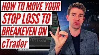 How to Automatically Move Your Stop to Breakeven Using cTrader 👍