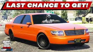 WASHINGTON LAST CHANCE TO GET in GTA 5 Online | FRESH Customization & Review | Lincoln Town Car