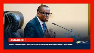 Minisitiri Bizimana yasabye urubyiruko kwirinda ijambo 