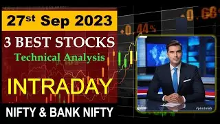 27th Sep 2023 | intraday stocks | kal ke liye stocks | technical analysis | hindi | stock market