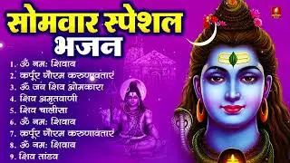 सोमवार भक्ति भजन : ॐ नमः शिवाय, शिव अमृतवाणी, महामृत्युंजय मंत्र, शिव चालीसा, ॐ जय शिव ओंकारा