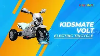 Kidsmate Volt Super-Fun Electric Ride-on Bike for Kids | High-Speed Battery-Operated & Rechargeable