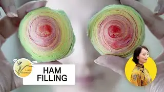 Daily Challenge #62 - How to make the HAM FILLING for cakes| Chinese Cuisine