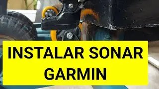 INSTALAÇÃO SONAR GARMIN STRIKER PLUS 4