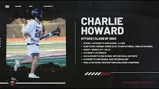 Charlie Howard, Class of 2023 | 2022 Lacrosse Highlights