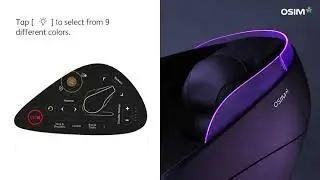 OSIM uDream Instructional Video - Guide to using the console panel