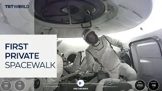 First spacewalk funded by private sponsors ends with success