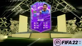 FUT BIRTHDAY ALLAN REVIEW | 91 FUT BIRTHDAY ALLAN PLAYER REIVEW | FIFA 22 ULTIMATE TEAM