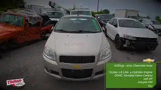 Used Auto Parts Inventory - Stock # HJE035 - 2011 Chevrolet Aveo