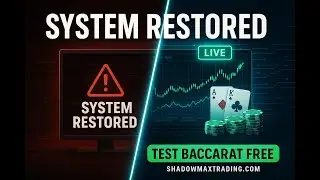 A.I. Baccarat Software is BACK UP! FREE TRIAL! New Development!