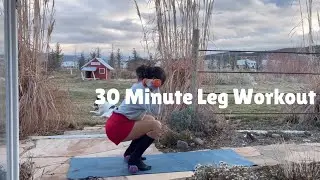 30 Minute at Home Leg Day 4x12 + Stretch | Stress Free 
