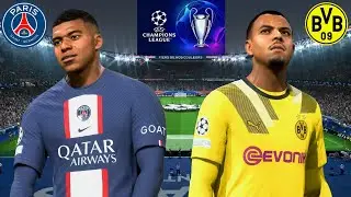 FIFA 23 - PSG vs. Borussia Dortmund - Ramos Kolo Muani - UEFA Champions League 23/24 | PS5 | 4K HDR