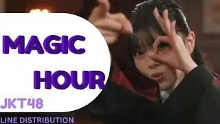 JKT48-MAGIC HOUR (LINE DISTRIBUTION+COLOR CODED)