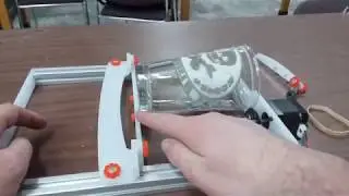 How to use the K40 Rotary and set up a glass.