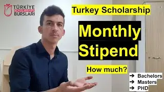 Monthly Stipend / Money for Turkey Burlari Scholarship Students - Bachelors, Masters & PHD