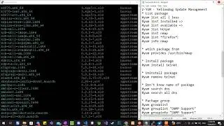 Command line for installing software in centOs 8(Part 5)