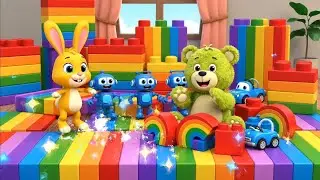 Cute Little Toys and car &ndash; #Nurseryrhyms #kidsvideo #littlecar #babyfun