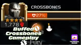 Brief Buffed Crossbones Gameplay- MCOC