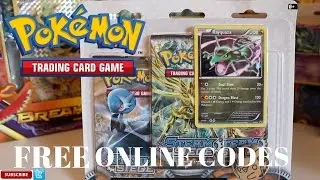 Pokemon Steam Siege Rayquaza Blister Pack Opening (Free Online Codes)
