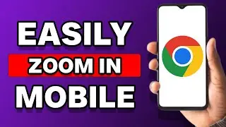 Как увеличить масштаб в Chrome Mobile