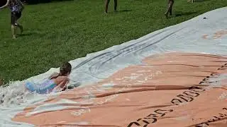 Lake Geneva Youth Camp Giant Slip n Slide
