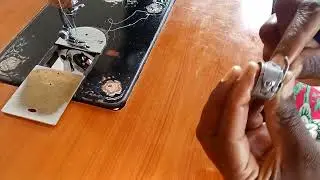 Thread stuck in bobbin case problem solved