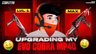 Upgrading My Evo Cobra Mp40 🔫| By Playing Free Fire Tournament 🔥| Shreyash!op