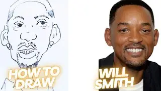 how to draw will smith