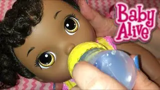Night Routine with my Crawling Baby Alive Go Bye-Bye Doll, Sunny, with Joovy Play Room 2 Playpen