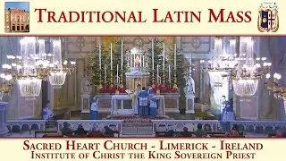 The Traditional Latin Mass in the heart of Limerick, Ireland.