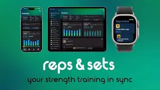 Reps & Sets 26 - A new strength training app for iPhone, iPad, and Apple Watch