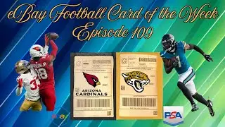 eBay Football 🏈 Card of the Week Episode 109 | Hints: (2) Amazing PSA Rookie Cards!