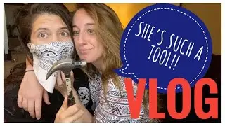 FIXING THE HOUSE AND HER ROOTS VLOG - HOME DEPOT DIY PROJECTS - QUARANTINE 2020 - She's SUCH a TOOL
