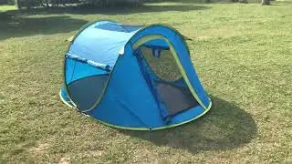 Hasika Pop-up 2 Person Tent an Automatic Instant Portable Beach Tent - Water-Resistant & UV  Reviews