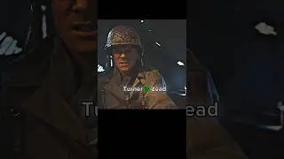 Tunner is upset for his man,  Nazi army killed him 😱. #ww2 #callofduty #shorts