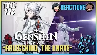 Reaction - Arlecchino, The Knave [all Phases] / (live performance) - Genshin Impact OST -