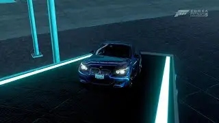 BMW M5 E60 | Realistic Night Drive | Steering Wheel | Forza Horizon 5